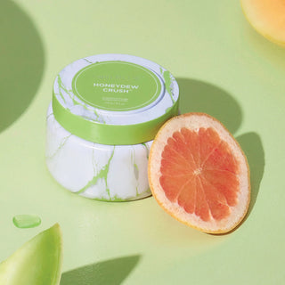 Capri Blue Candle Honeydew Crush Modern Marble Travel Tin 8.5oz
