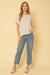 Open Back Criss Cross Tee
