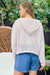 Fisher Net Hoodie Cardigan