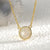 Nia White Fire Opal Necklace