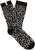Cozy Chenille Sock, Black/Grey