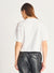 Boxy Short Sleeve Basic Tee, White