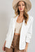 Fitted Blazer w/ Revere Collar