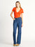 Deep V Knit Tee Bodysuit