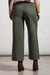 Audrey Button Fly Cropped Wide Leg Pant