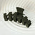 Zig Zag Hair Claw Clip, Black