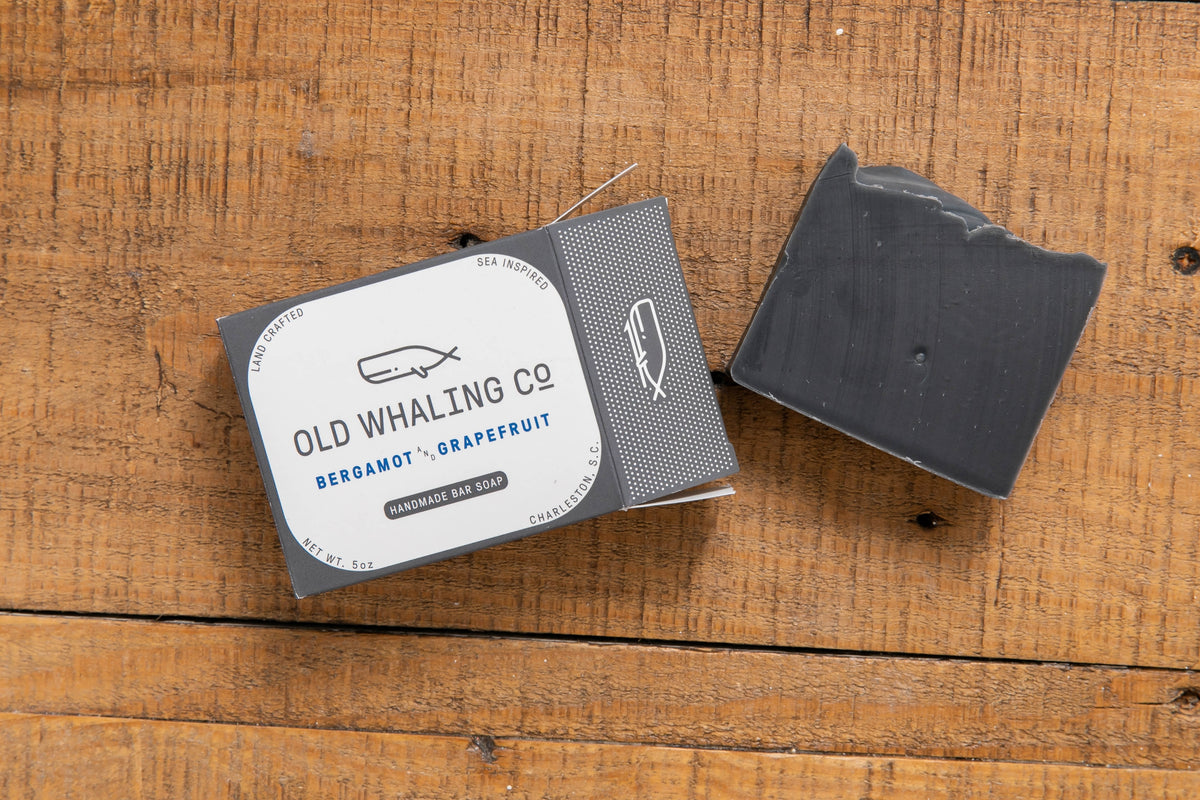 Old Whaling Co. Bar Soap, Bergamot &amp; Grapefruit