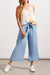 Paperbag Flowy Wide Leg Pull-On Pant
