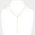 Beaded Y Style Necklace