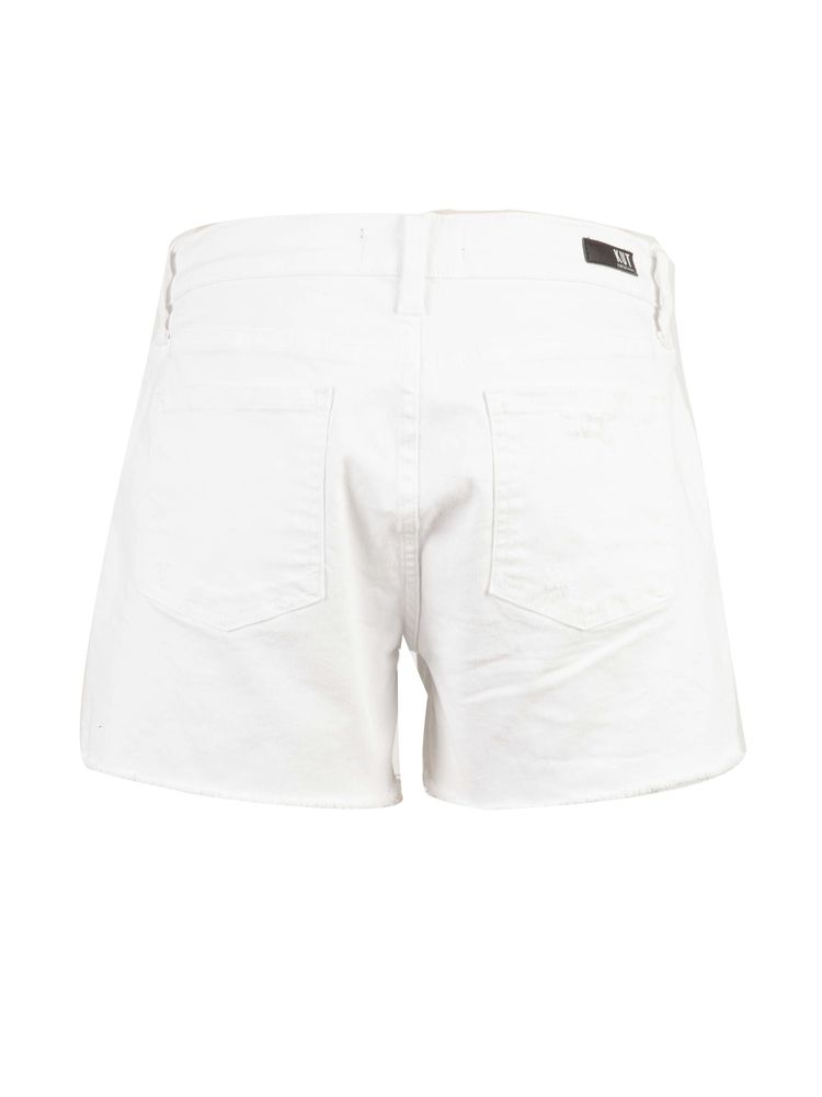 Jane High Rise Fray Hem Denim Short