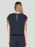 Drawstring Shoulder Top w/ Elastic Hem