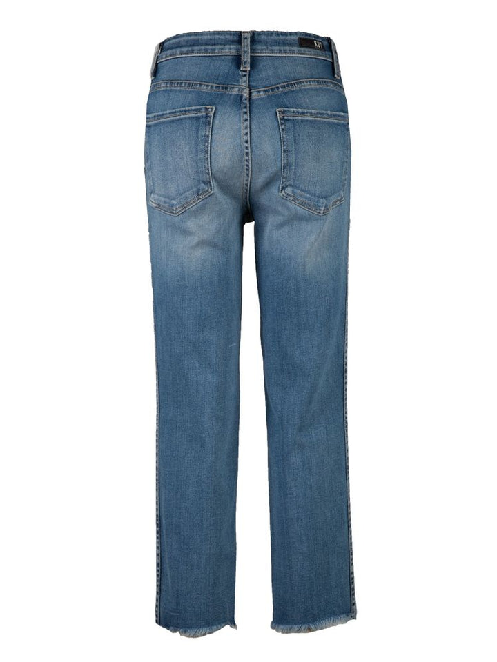 Rachael High Rise Button Fly Mom Jean